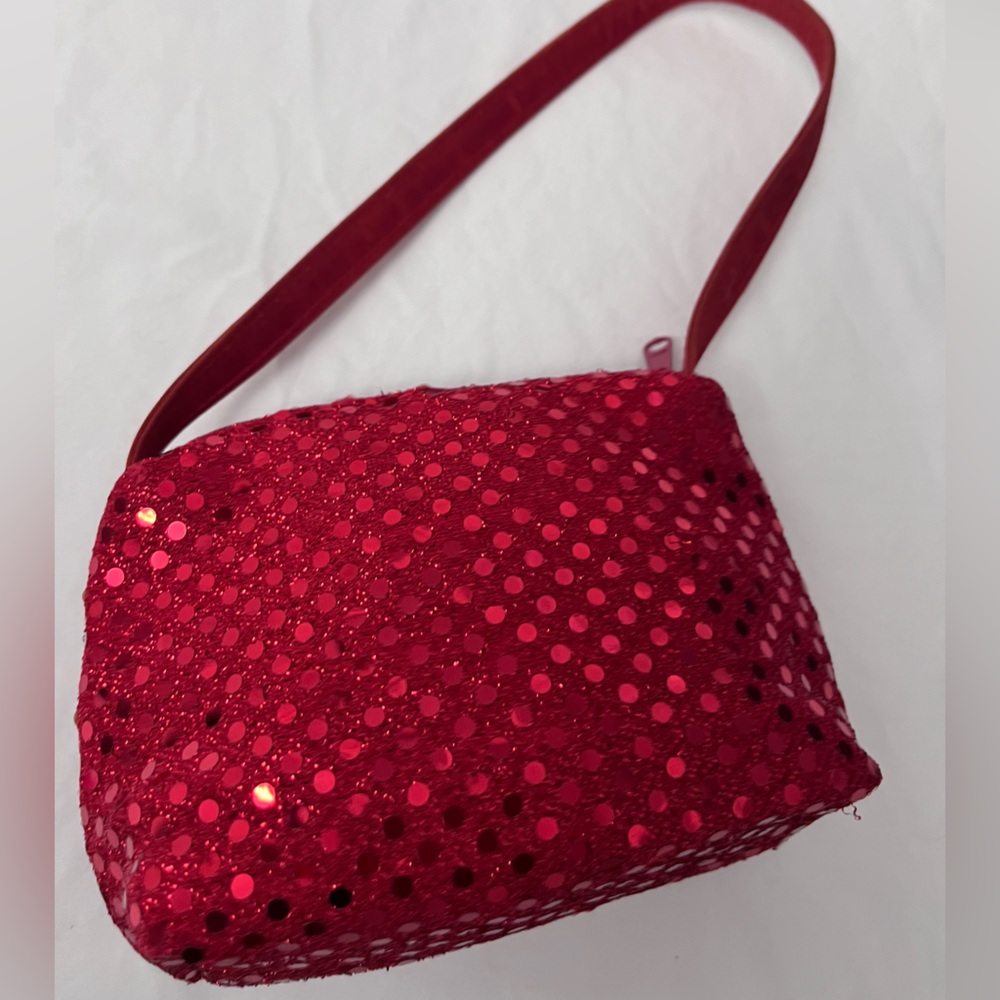 La Regale Red Mini Evening Bag
